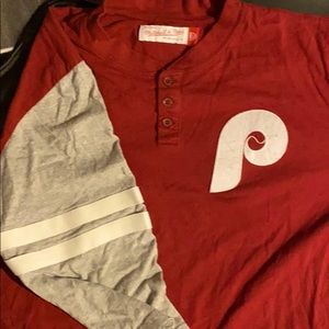 Phillies MNN baseball shirt